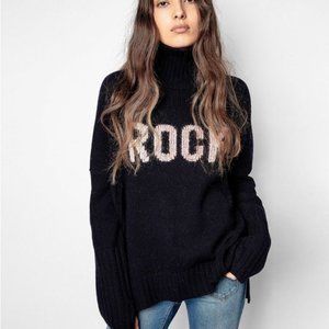 ZADIG AND VOLTAIRE Alma Rock Merino Wool Sweater